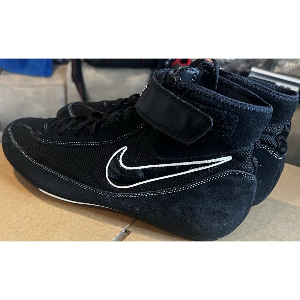 Nike SpeedSweep VII Wrestling Shoes Men's Size 13 Black 366683-001 High Top